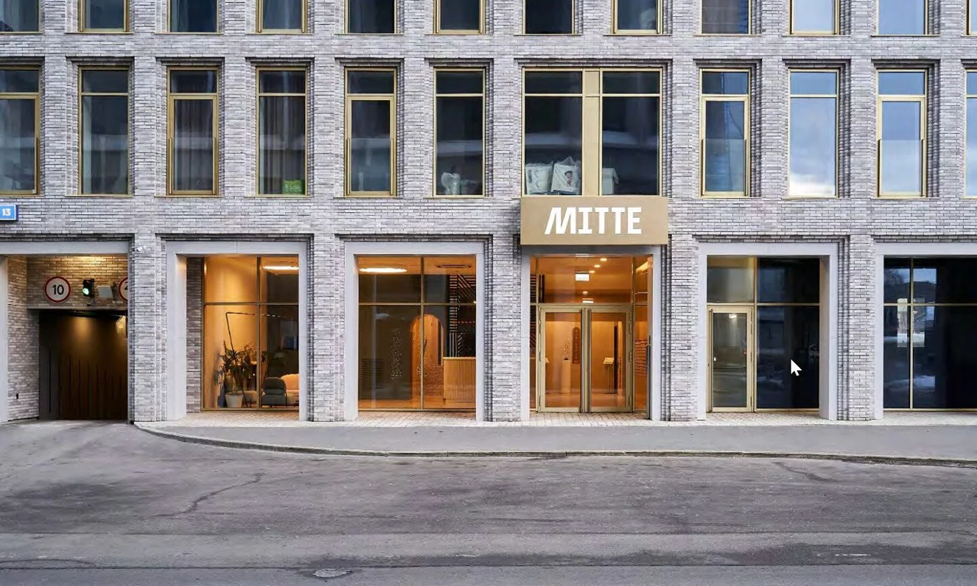 Фасад клубного дома MITTE