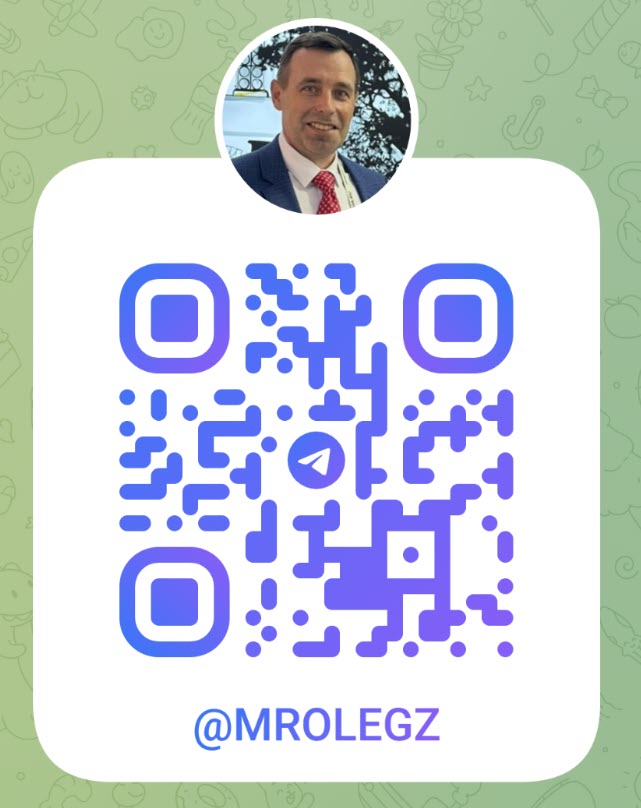 QR-код личного Telegram Олега @MROLEGZ