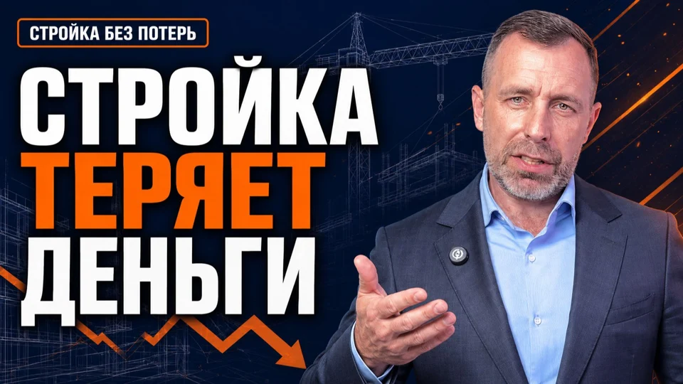 Обложка видео «Стройка теряет деньги. Сначала процессы — потом технологии»